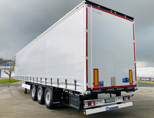 Rosen Truck + Trailer - Planen Auflieger