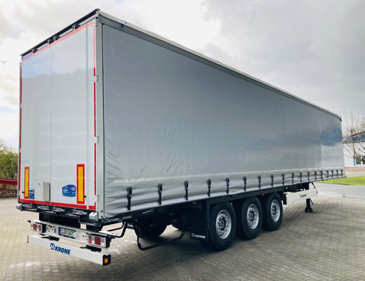 Rosen Truck + Trailer - Planen Auflieger