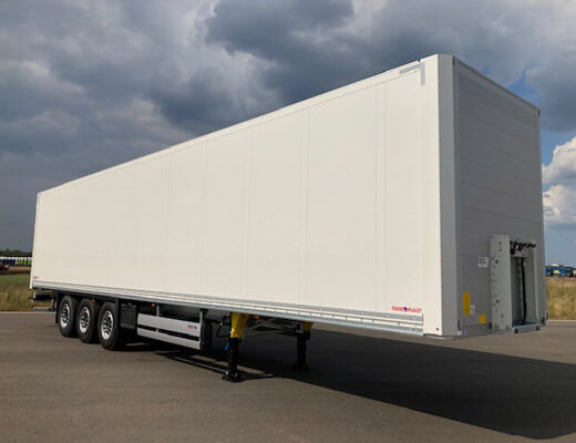 Rosen Truck + Trailer - Trockenfracht Koffer