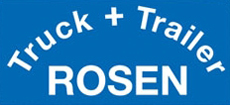Rosen Truck + Trailer Logo